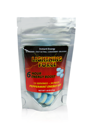 Lightning Force Energy - Peppermint Gum